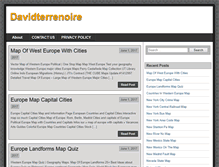 Tablet Screenshot of davidterrenoire.com